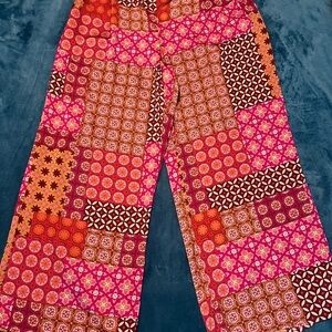 DREW Multicolor Patchwork Pants